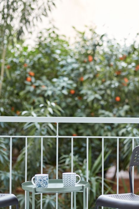 Garden View balcony